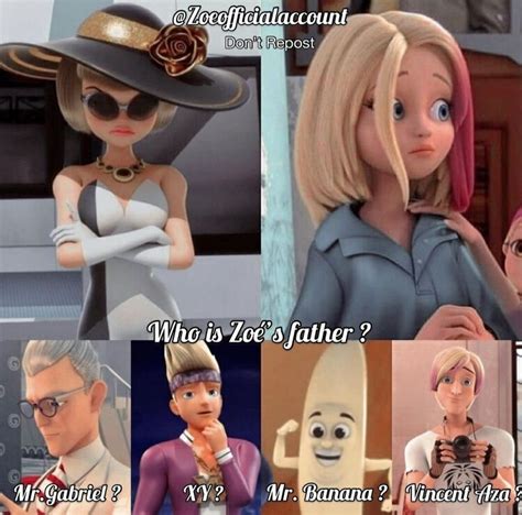miraculous who is zoe's father
